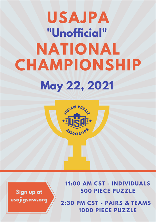 “Unofficial” National Jigsaw Puzzle Championship